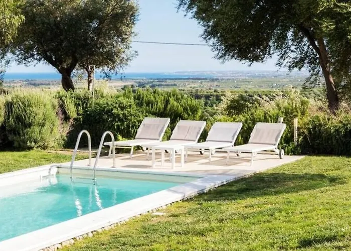 Papeda-tenuta Il Cavaliere D'italia Noto-vista Fronte Mare E Piscina Privata *